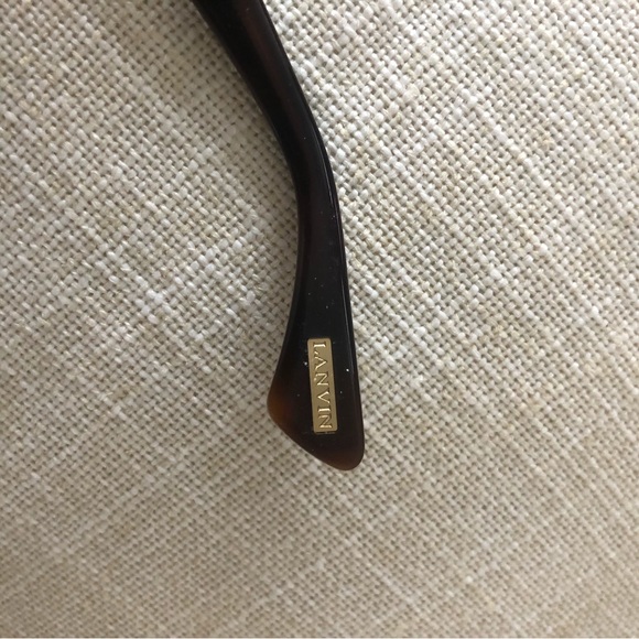 Lanvin Tortoise Shell Round Sunglasses - Picture 8 of 9